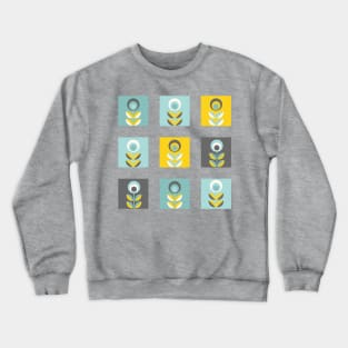 SCANDINAVIAN FLOWERS, 04 Crewneck Sweatshirt